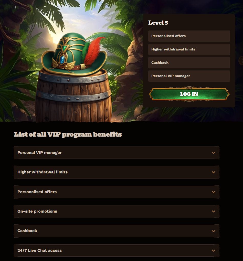 Vue des éditeurs du site FatPirate Casino